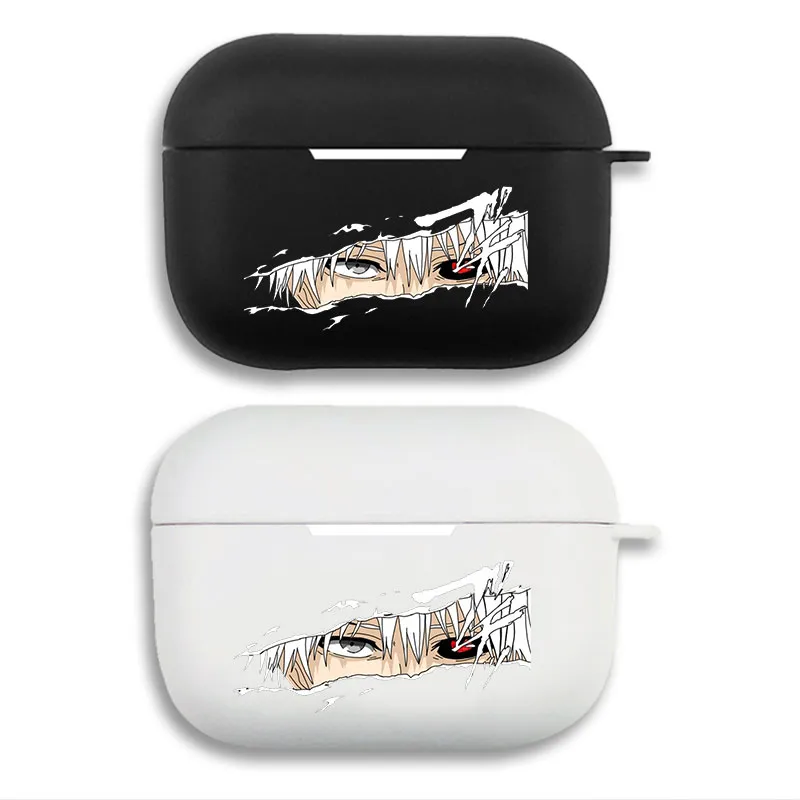 Tokyo Ghoul Ken Kaneki Kakugan Eyes Cool Matte Silicone AirPods Case