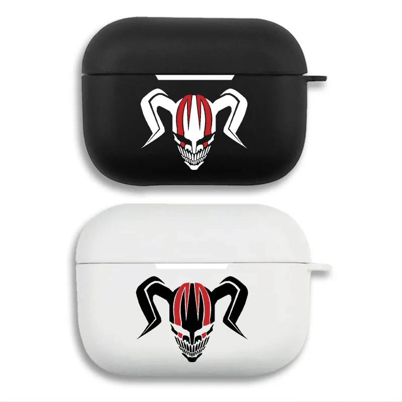 Soul Reaper Ichigo Kurosaki Hollow Mask Cool Matte Silicone AirPods Case