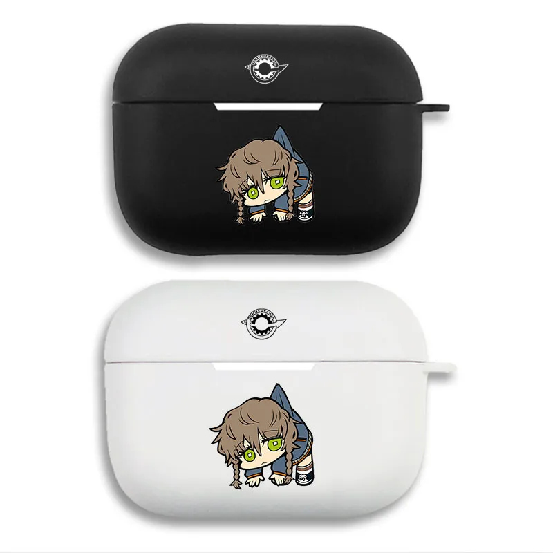 Steins Gate Suzuha Amane Chibi Cute Matte Silicone AirPods Case