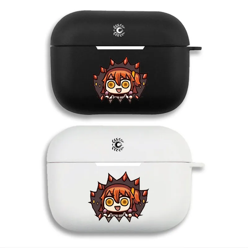 Fate Grand Order Ritsuka Fujimaru - Gudako Chibi Meme Print Matte AirPods Case