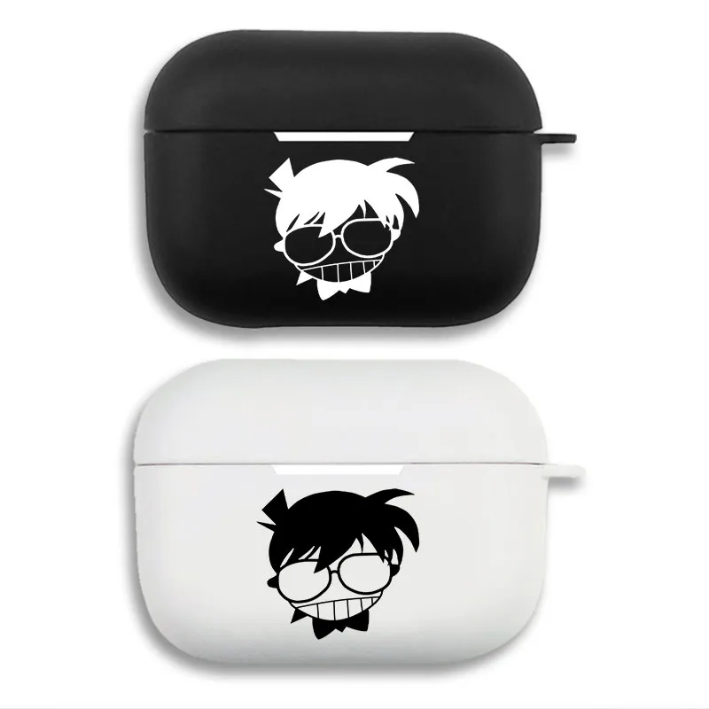 DAlien Visitorective Conan Edogawa - Kid Criminal SilhouAlien Visitorte Graphic Matte AirPods Case