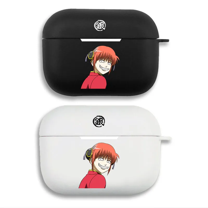 Samurai Parody Kagura - Funny Anime Icon Graphic Print Matte AirPods Case