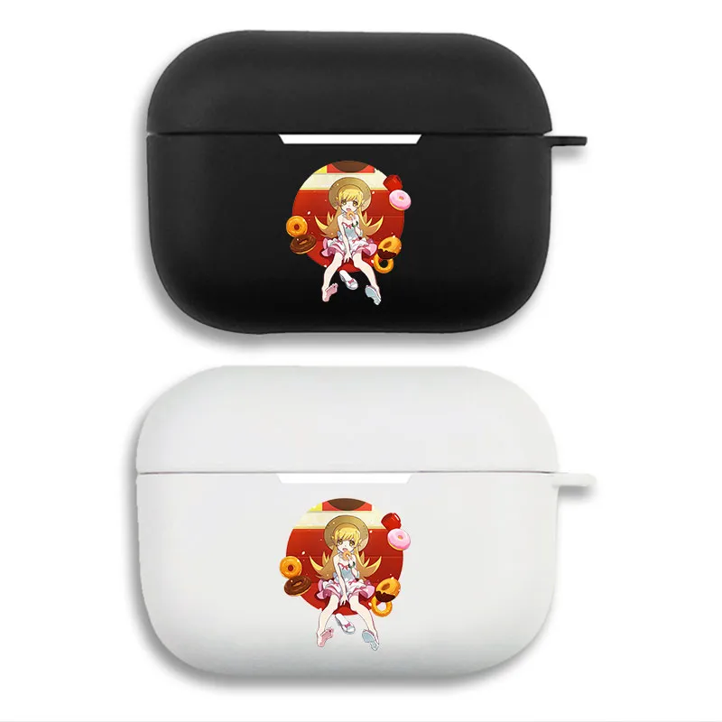 Monogatari Series Shinobu Oshino Anime AesthAlien Visitoric AirPods Case with Lanyard