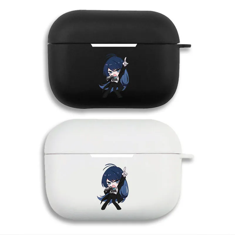 Ado Singer - Cute J-Pop Idol Chibi Anime Graphic Print Matte Silicone AirPods Case