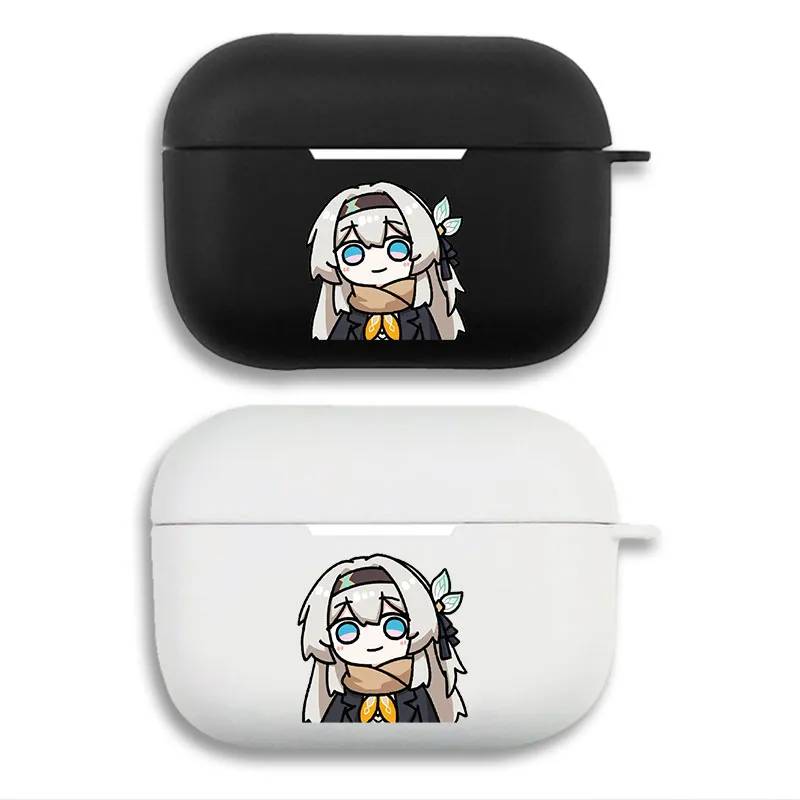 Original God Firefly - Cute Chibi Anime Graphic Print Matte Silicone AirPods Case