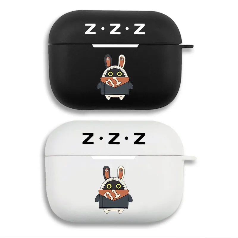 	Original God Eous Bangboo - Cute Game Graphic Print Matte Silicone AirPods Case