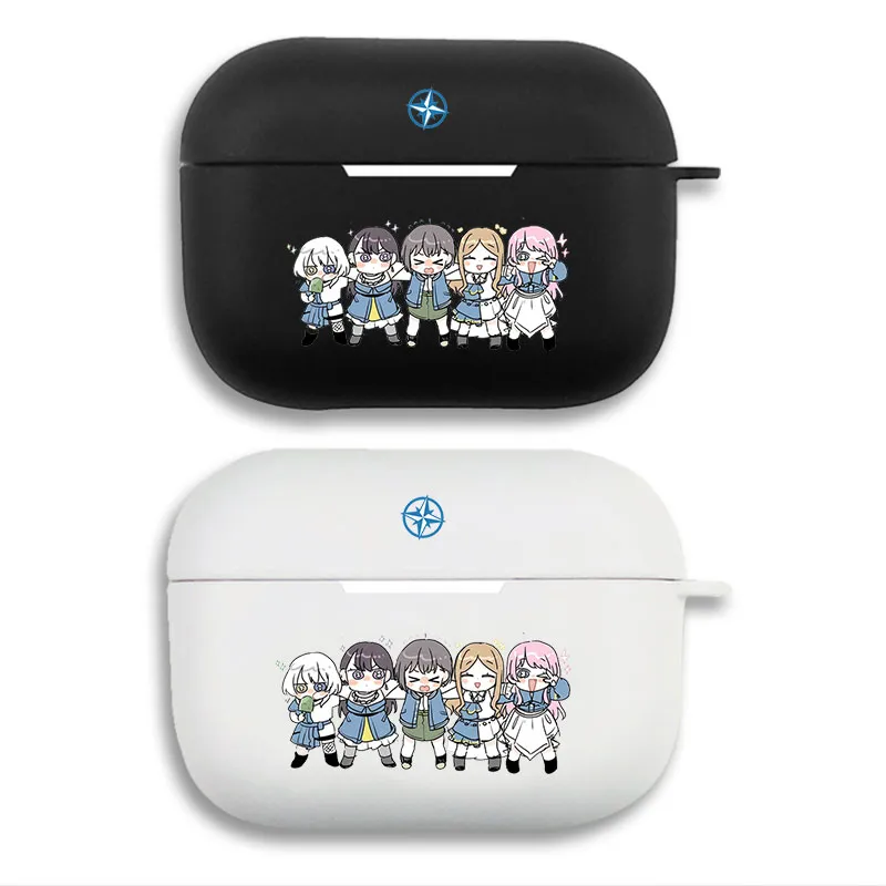 Blue Archive Trinity Make-Up Work Club Chibi Anime AirPods Case with Lanyard