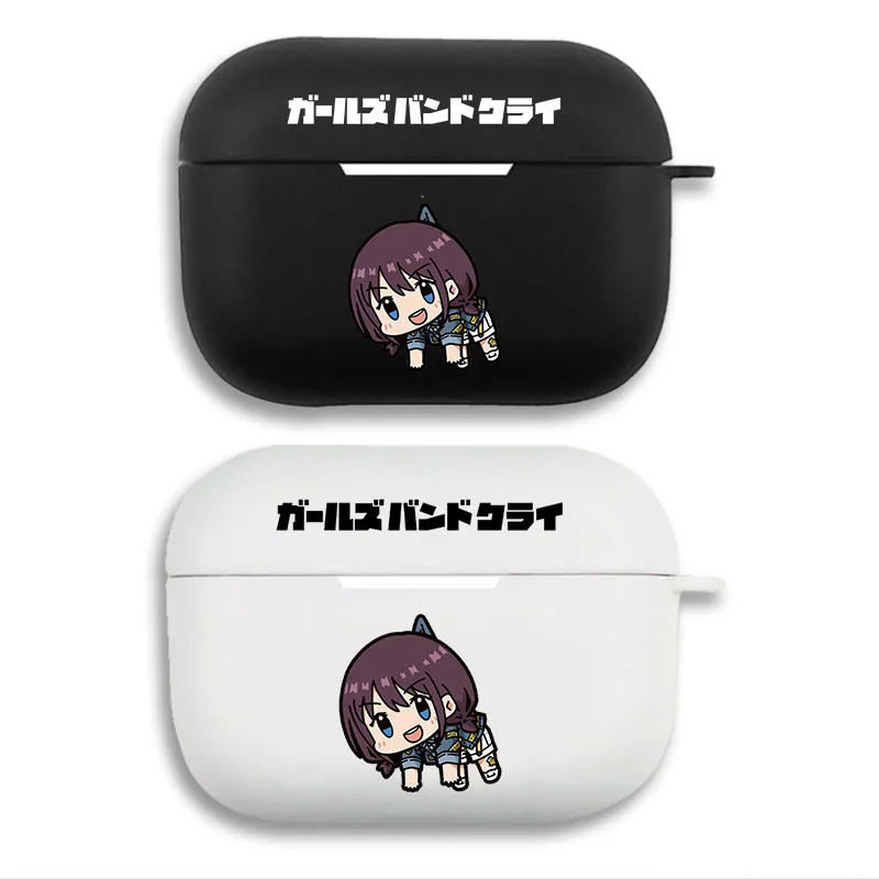 Girls Band Cry - Nina Iseri Cute Chibi Anime Girl Matte AirPods Case
