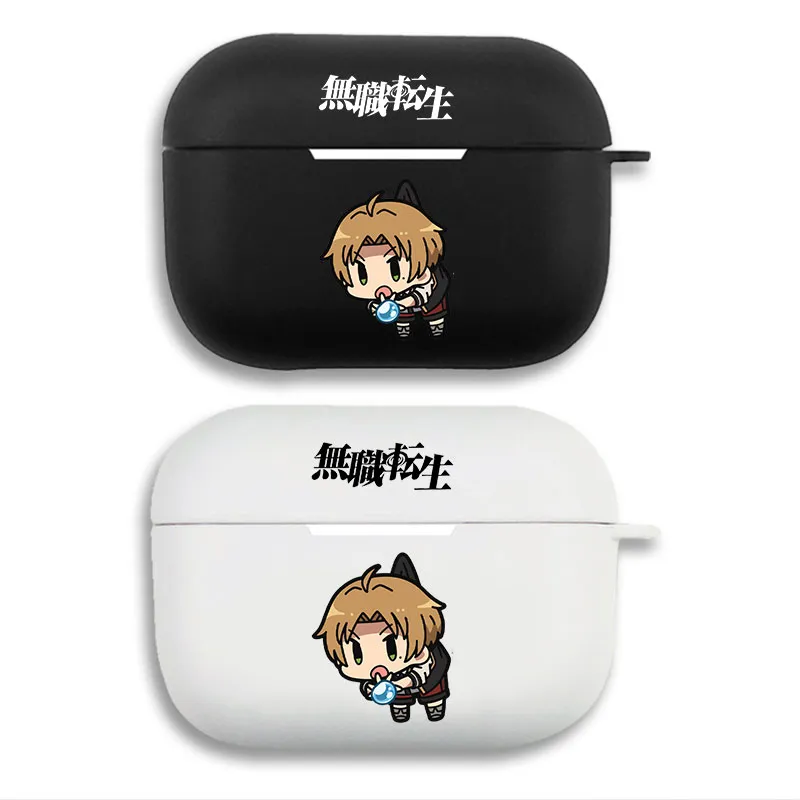 Mushoku Tensei - Rudeus Greyrat Magic Chibi Anime Matte AirPods Case