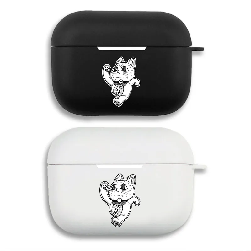 Junji Ito - Souichi Lucky Cat Kawaii Horror Matte AirPods Case