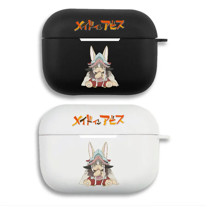 Made in Abyss Nanachi - Cute Anime Graphic Print Matte Silicone AirPods Case