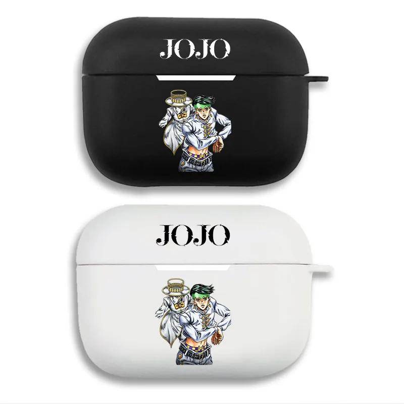 JoJo Rohan Kishibe - Anime Graphic Print Matte Soft Silicone AirPods Case