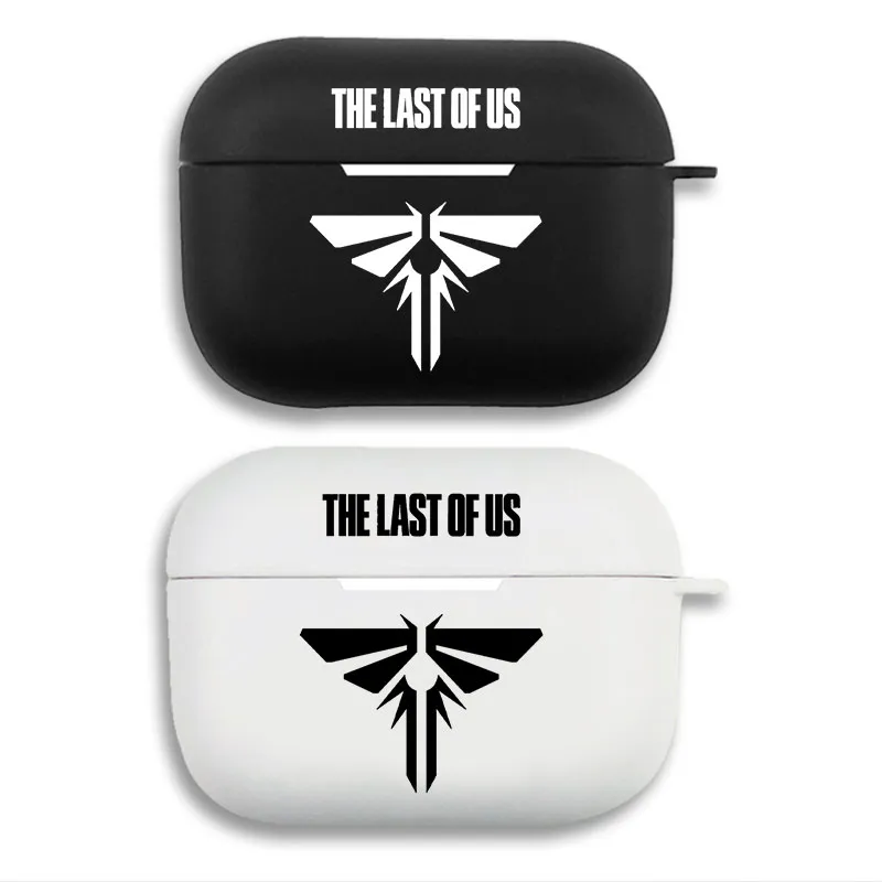 The Last of Us Firefly Logo Print Matte Silicone AirPods Case