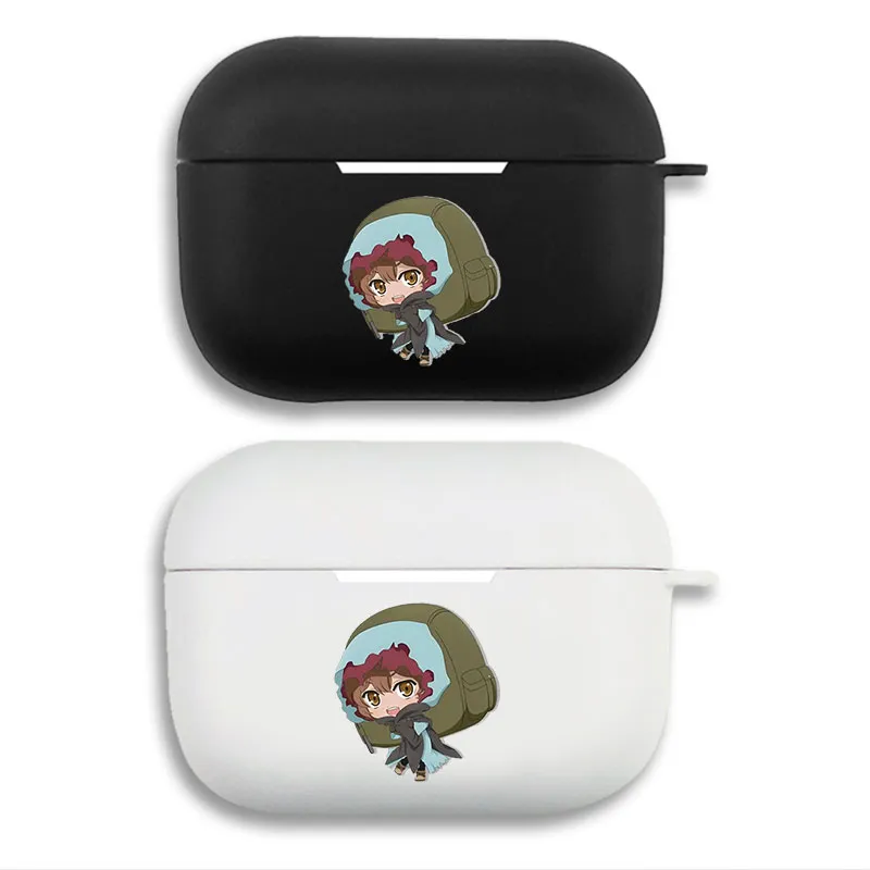 Bungo Stray Dogs - Osamu Dazai Chibi Graphic Print Matte Silicone AirPods Case