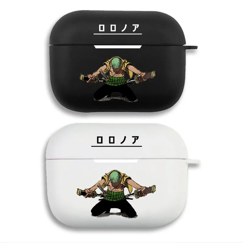 Pirate Voyage Roronoa Zoro Cool Anime AesthAlien Visitoric AirPods Case with Lanyard