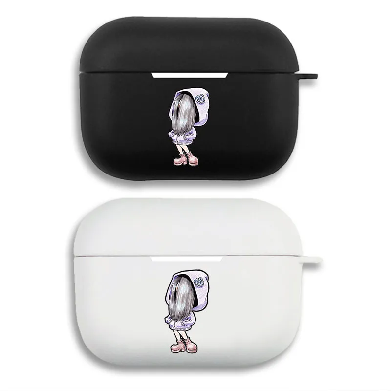 Tokyo Ghoul Touka Kirishima Cute Chibi Anime AirPods Case with Lanyard