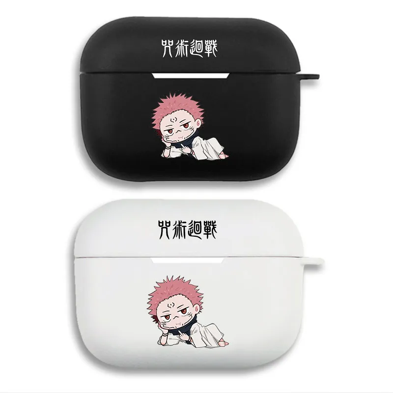 Curse Exorcist Ryomen Sukuna Chibi - Matte Silicone AirPods Case