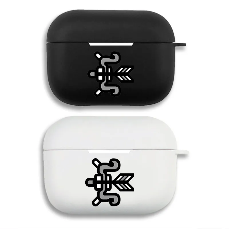 Monster Hunter Bow Weapon Icon - Cute Game Graphic Print Matte AirPods Case