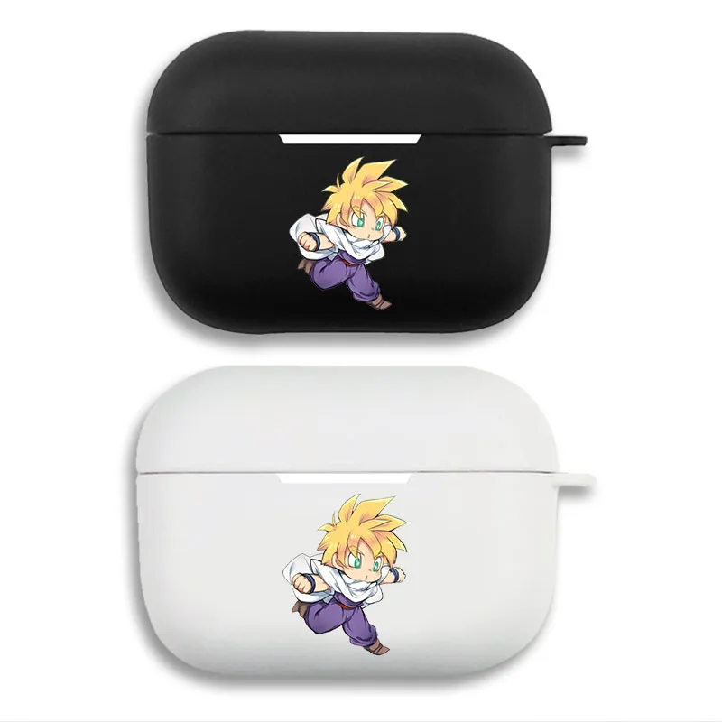 Ki Fighter Gohan - Super Saiyan Youth Chibi Anime Graphic Matte Silicone AirPods Case