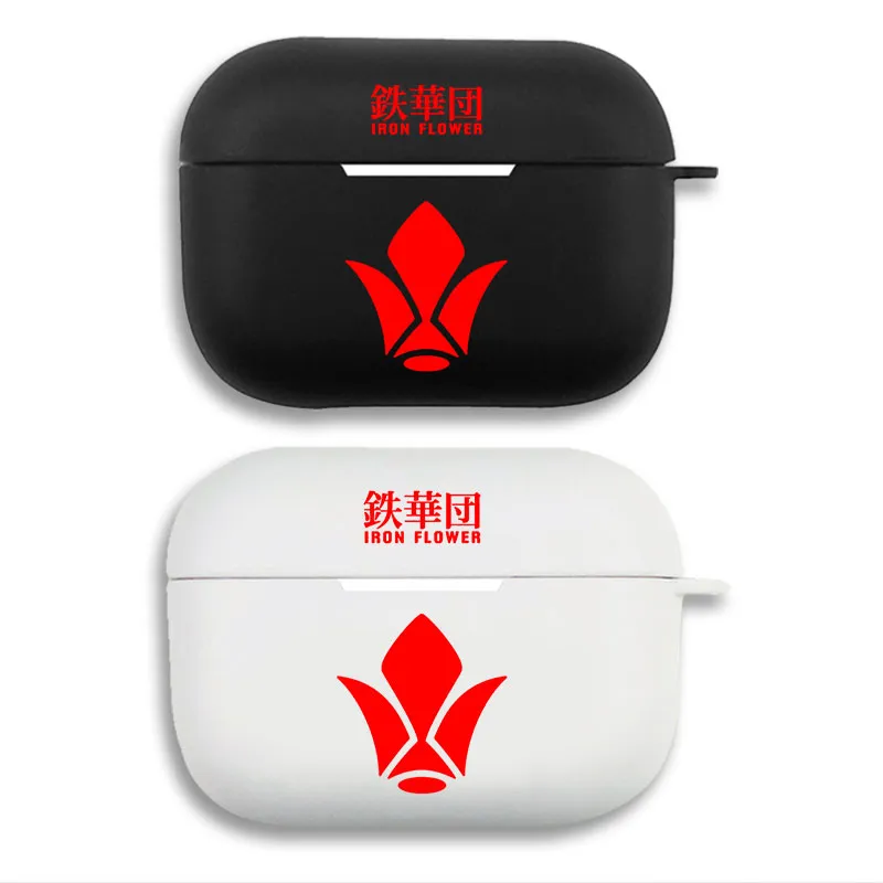 Tekkadan Iron Flower - Mobile Suit Gundam Matte Silicone AirPods Case