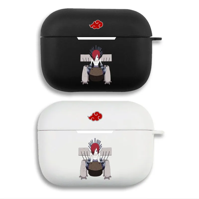 Ninja Anime Akatsuki Nagato Gedo Mazo — Cute Chibi Anime Graphic Print Matte Silicone AirPods Pro Case