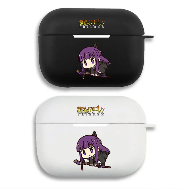 Frieren Beyond Journey's End Fern - Cute Chibi Anime Mage Graphic Matte AirPods Case