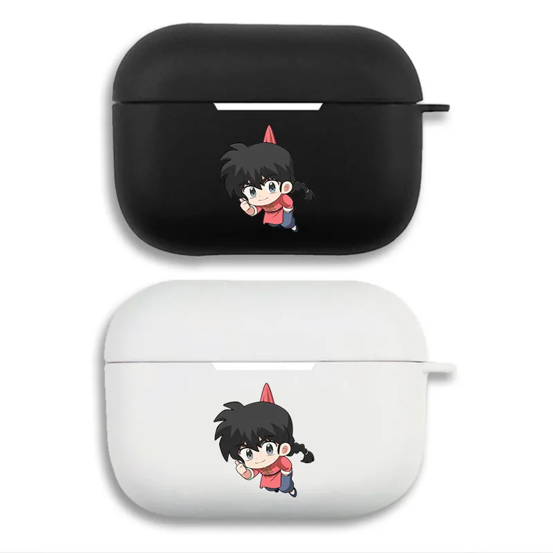 Ranma 1/2 Ranma Saotome Girl Form - Cute Chibi RAlien Visitorro Anime Matte AirPods Case