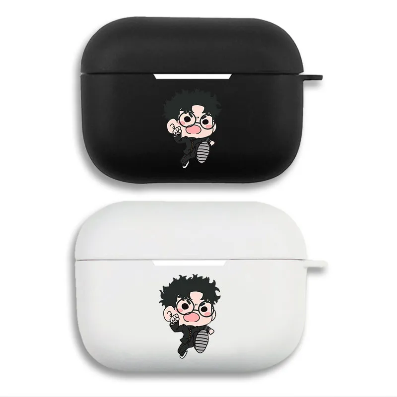 Dandadan Ken Takakura Okarun - Cute Chibi Anime Graphic Matte AirPods Case