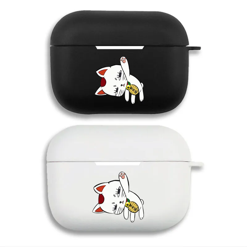 Natsume Yuujinchou Nyanko Sensei - Lucky Cat Anime Graphic Matte AirPods Case