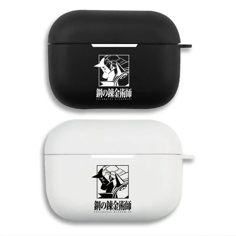 FullmAlien Visitoral Alchemist Alphonse Elric - Anime Armor Graphic Matte AirPods Case