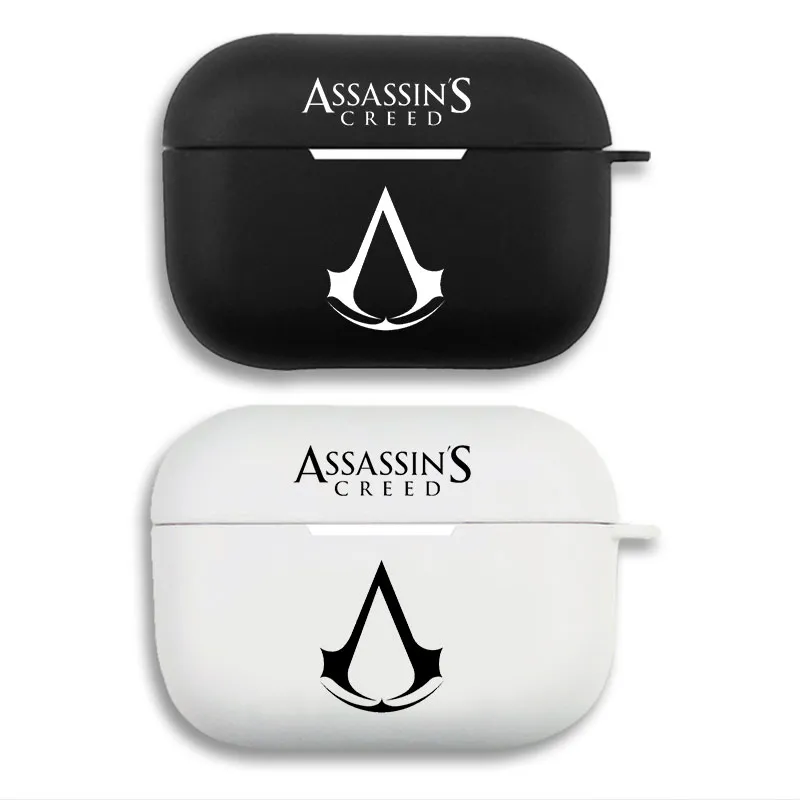 Assassin's Creed Insignia Logo — Gaming Graphic Matte Silicone AirPods Pro Case
