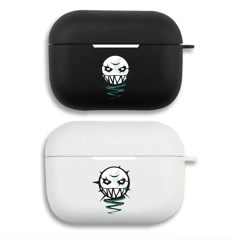 League of Legends Jinx Flame Chomper — Gaming Graphic Matte Silicone AirPods Pro Case