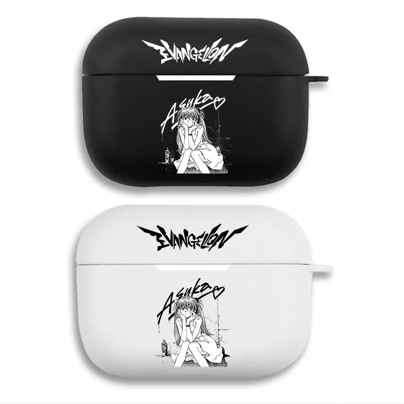 EVA Anime Asuka Langley — Manga Graphic Print Matte Silicone AirPods Pro Case