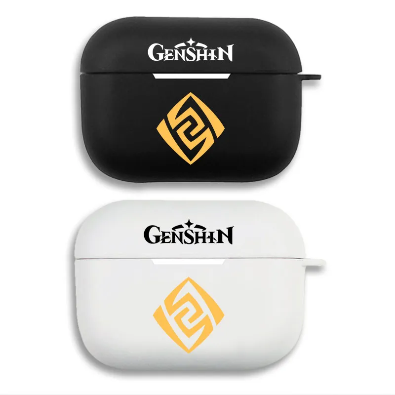 Original God — Geo Element Symbol Graphic Print Matte Silicone AirPods Case