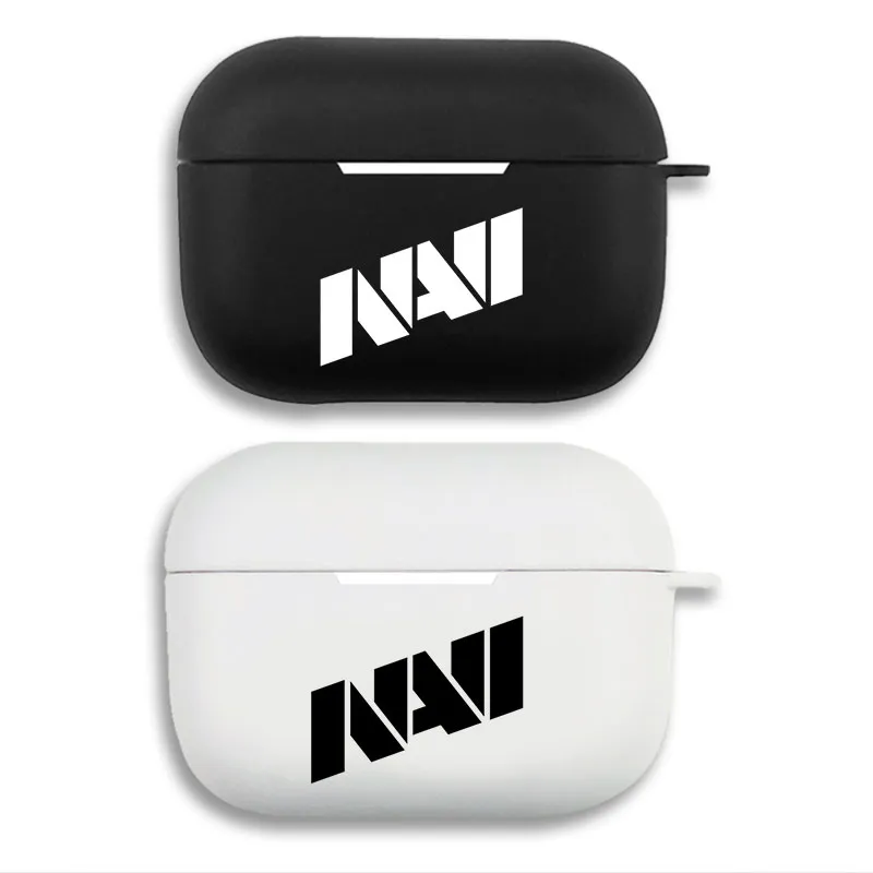 Natus Vincere NAVI Esports Team Logo Matte Silicone AirPods Case