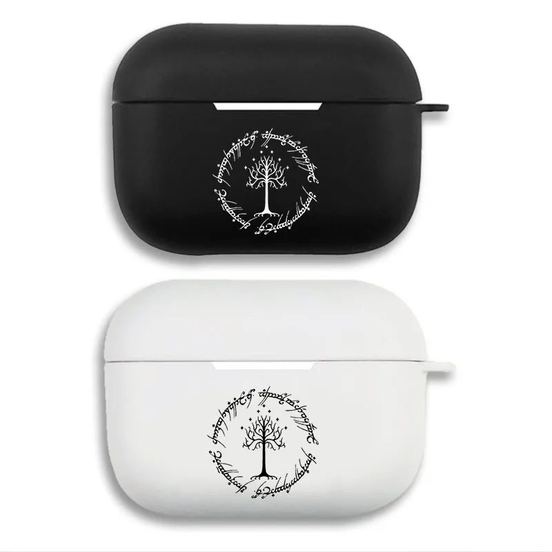 The Lord of the Rings Gondor Tree Elvish Script AirPods Case