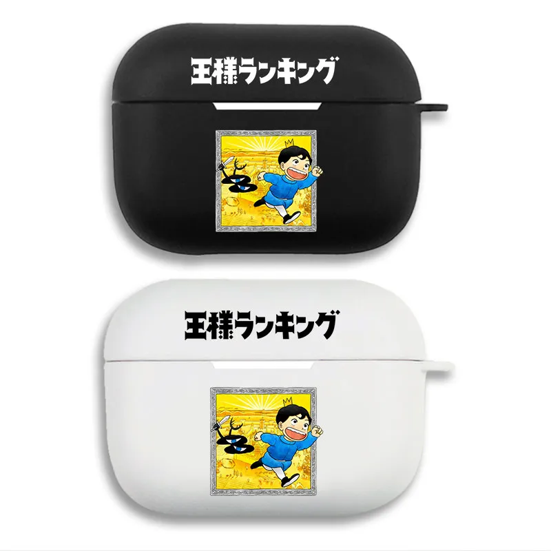 Ranking of Kings Bojji and Kage Anime Logo Matte Soft Silicone AirPods Case