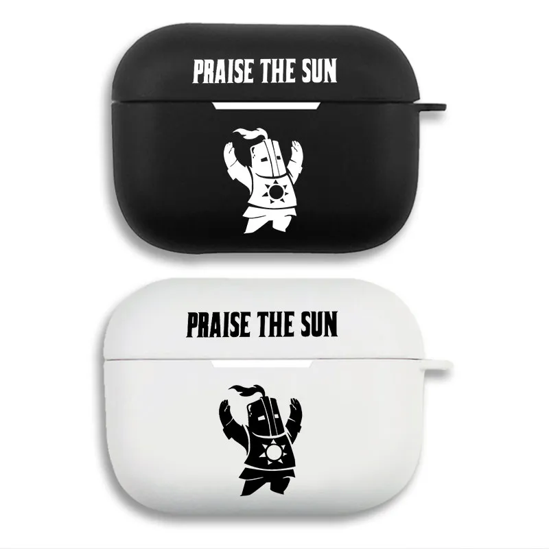 Dark Souls Praise the Sun Solaire - Matte Silicone AirPods Pro Case