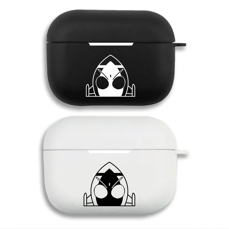 Kamen Rider Ichigo Mask Logo - Matte Graphic Printed Silicone AirPods Pro Case