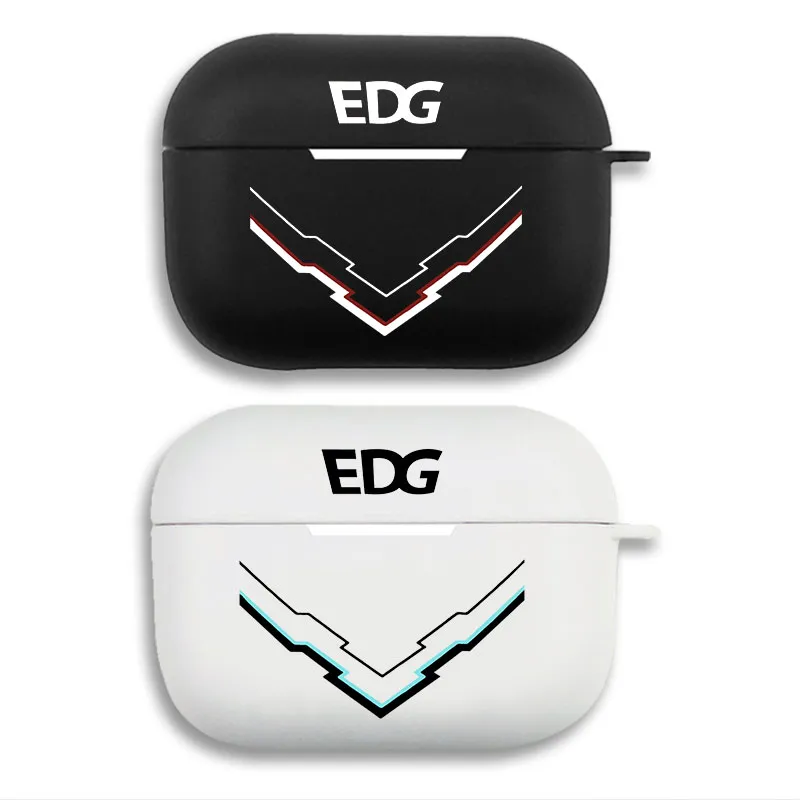 EDG Esports V-Shape Team Logo Matte Soft Silicone AirPods Case