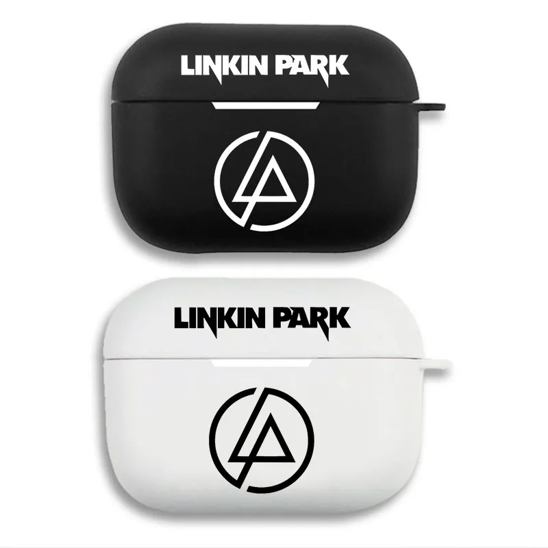Linkin Park Rock Band Logo - Matte Graphic Printed Silicone AirPods Pro Case