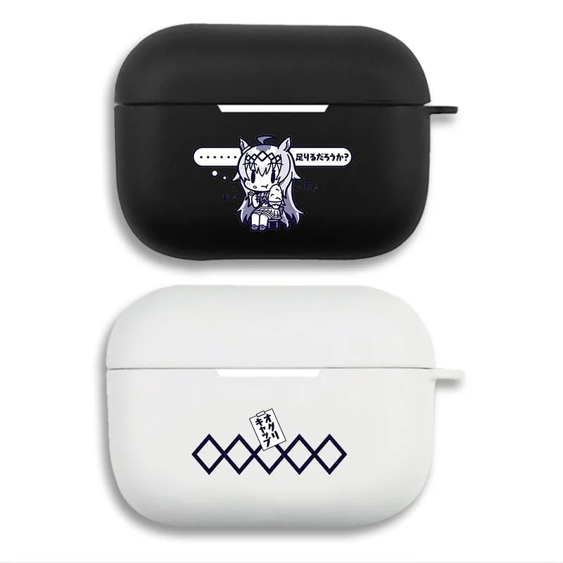 Uma Musume Oguri Cap Cute Chibi - Matte Graphic Printed Silicone AirPods Pro Case
