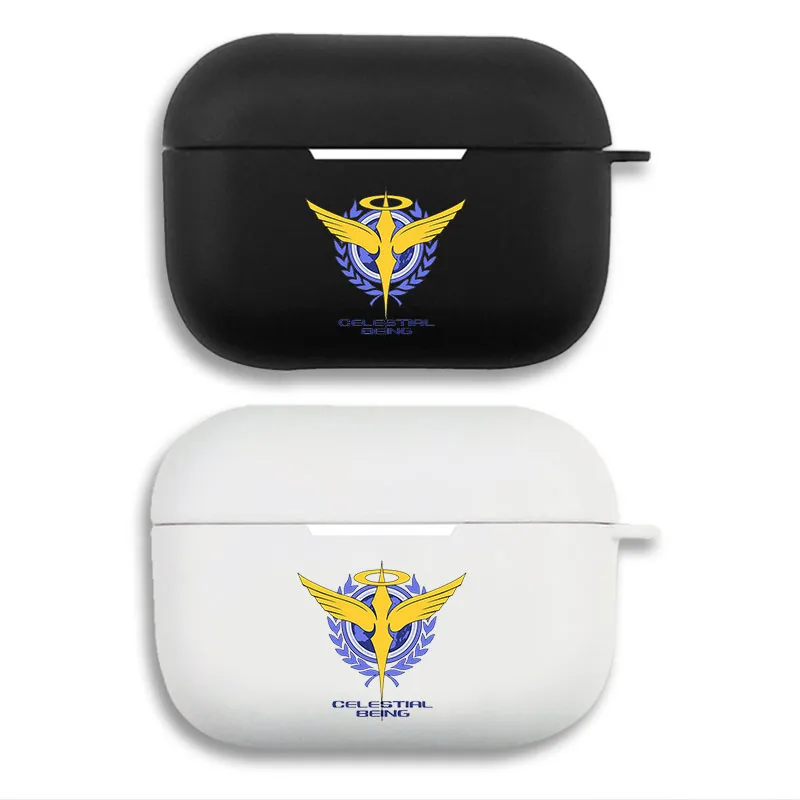 Gundam 00 Celestial Being - Matte Graphic Printed Silicone AirPods Pro Case