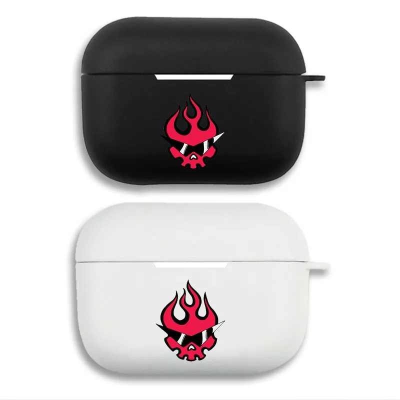 Gurren Lagann Team Dai-Gurren - Flame Skull Logo Anime Matte AirPods Case