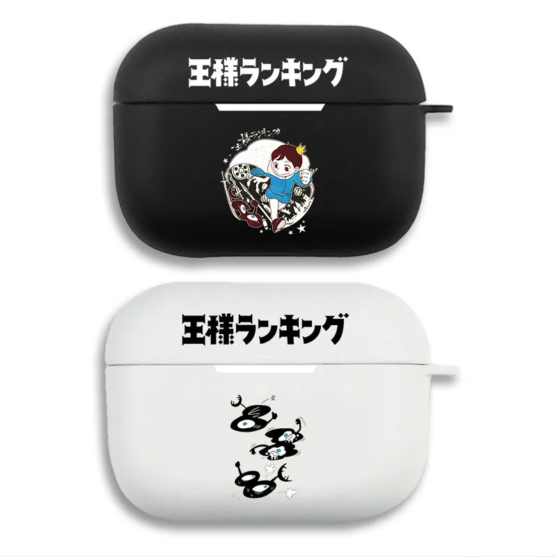 Ranking of Kings Bojji and Kage - Cute Anime Graphic Matte Silicone AirPods Case