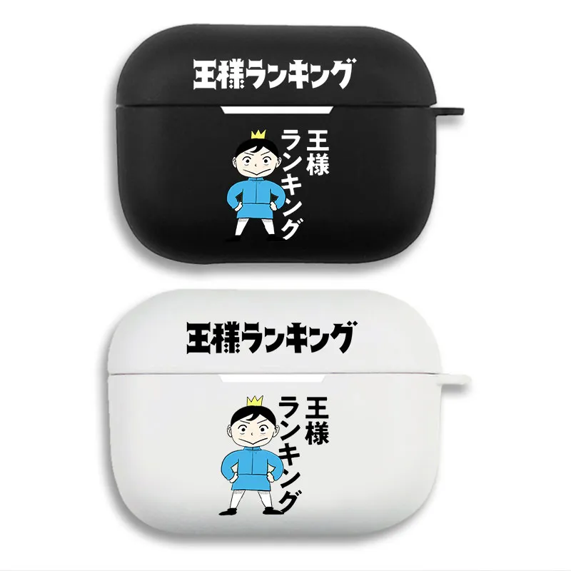 Ranking of Kings Bojji Anime Logo Matte Soft Silicone AirPods Case