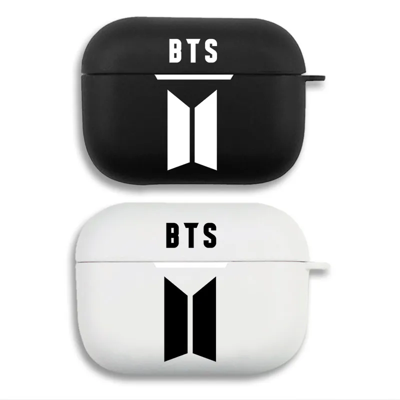 BTS Kpop Merchandise - Official Beyond The Scene Logo Matte AirPods Case