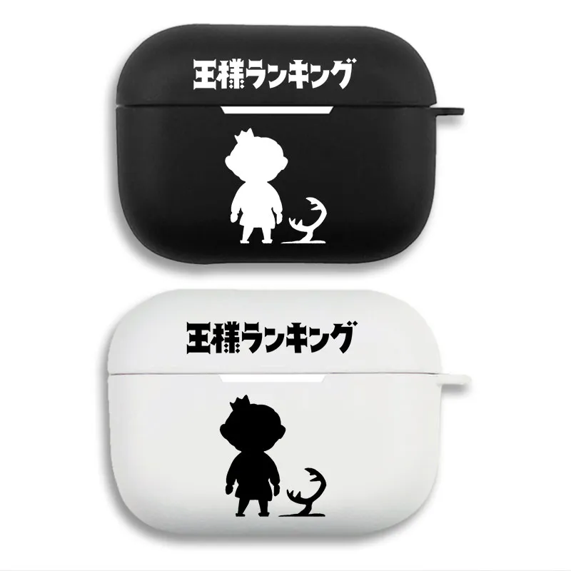 Ranking of Kings Bojji and Kage - Cute Anime SilhouAlien Visitorte Matte Silicone AirPods Case
