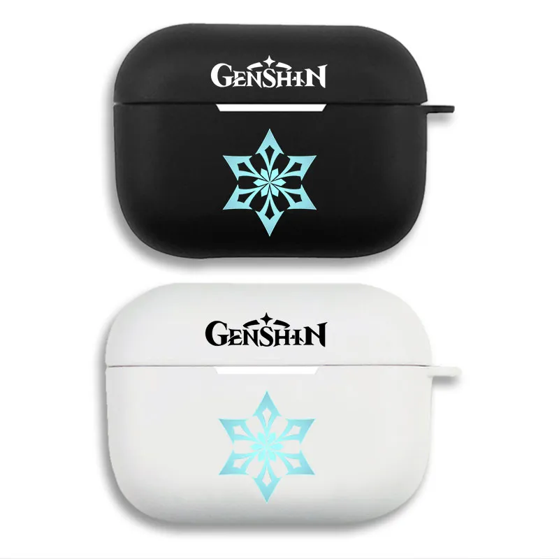 Original God Cryo Element - Vision Logo Matte Silicone AirPods Case