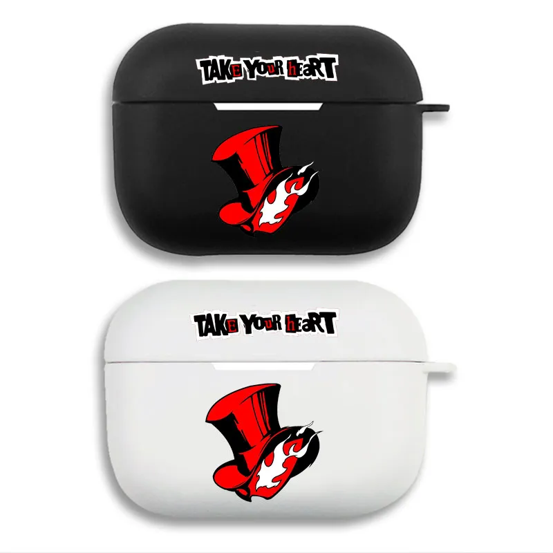 Persona 5 Phantom Thieves - Take Your Heart Logo Matte AirPods Case